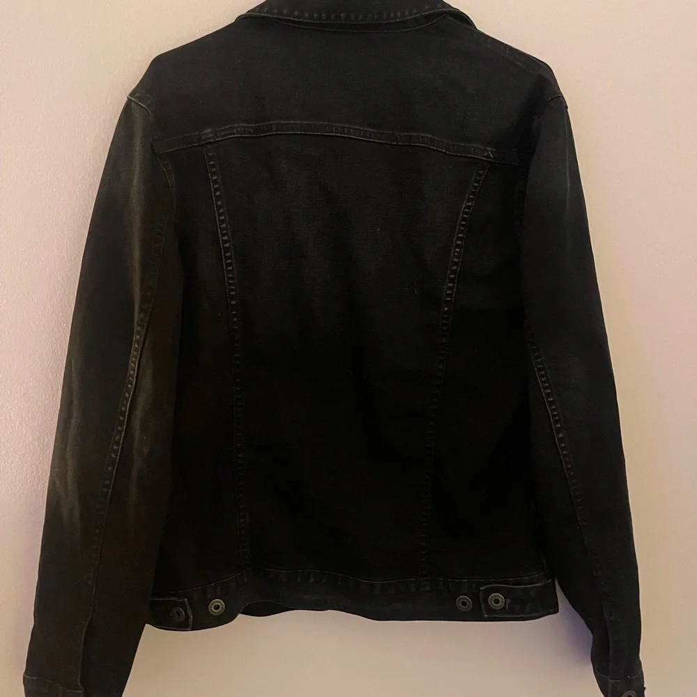 Lucky Brand Black Lightweight Shirt Jacket - Picture 3 of 3